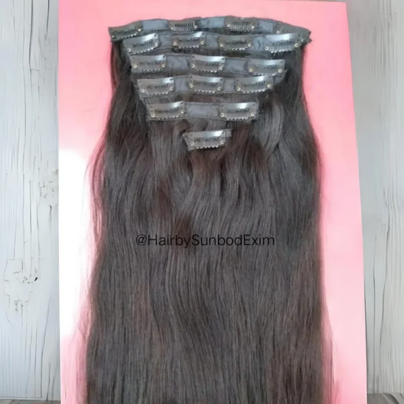 Straight Hair Clip-In (South Indian Raw)